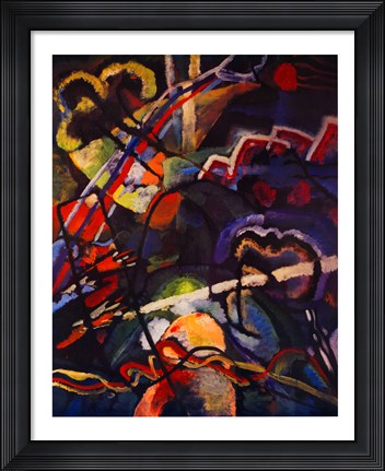 Framed Composition Storm Print