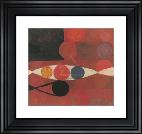 Framed Small Red Seed #6 Print