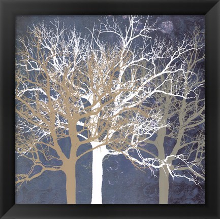 Framed Tranquil Trees Print