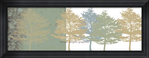 Framed Whisper Through the Trees (12x36&quot;) Print