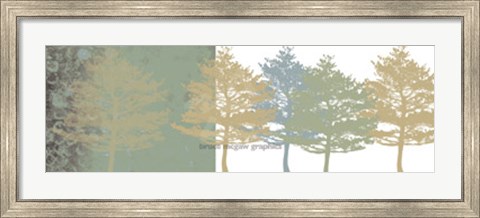 Framed Whisper Through the Trees (12x36&quot;) Print