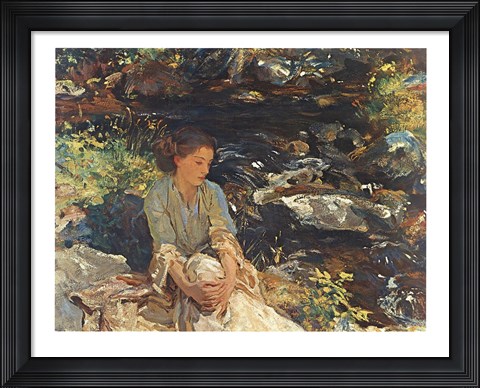 Framed Black Brook Print