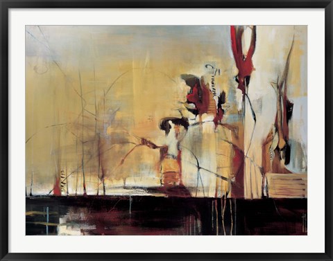 Framed Sculpture Garden Print