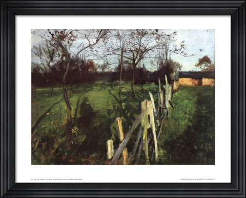 Framed Home Fields Print