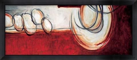Framed Blush Print