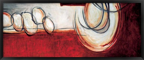 Framed Blush Print