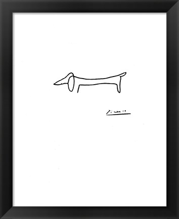 Framed Dog Print