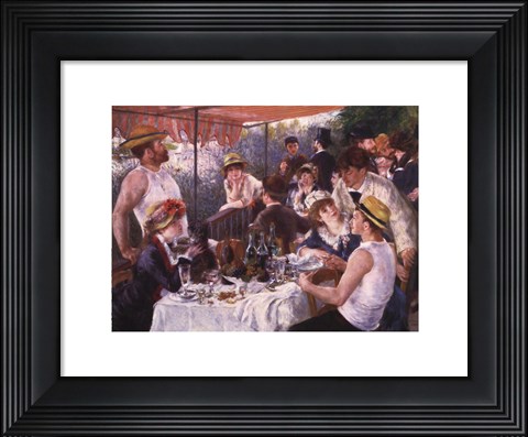 Framed Luncheon of the Boating Party, c.1881 Print