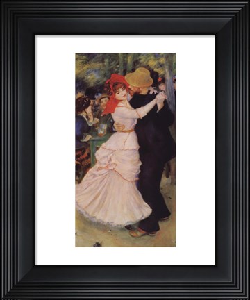 Framed Dance at Bougival Print