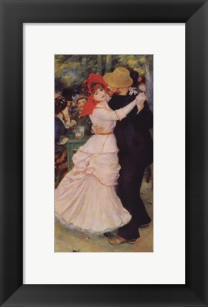 Framed Dance at Bougival Print