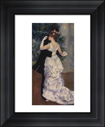 Framed Dance in the City, 1883 Print