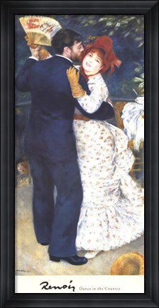 Framed Dance in the Country Print