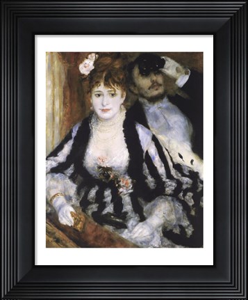 Framed La Loge Print