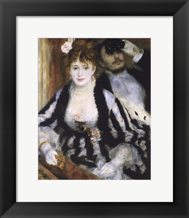 Framed La Loge Print