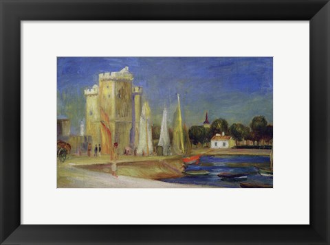 Framed Port de la Rochelle Print