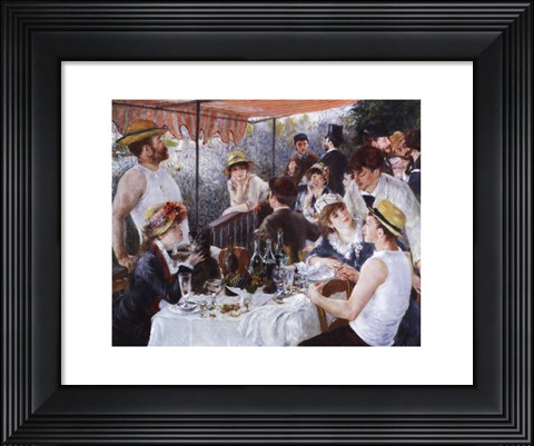 Framed Luncheon of the Boating Party, c.1881 Print