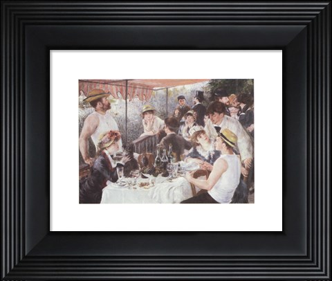Framed Luncheon of the Boating Party, c.1881 Print