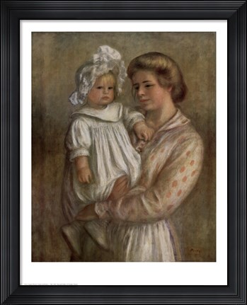 Framed Claude and Renee Print