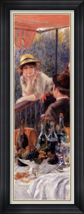 Framed Luncheon on the Boating Party (detail) Print