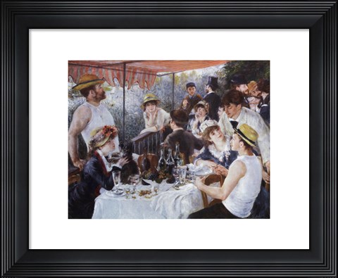 Framed Luncheon of the Boating Party, c.1881 Print