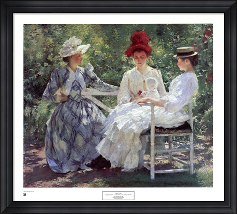 Framed Three Sisters Print