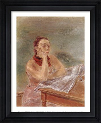 Framed I'm Tired Print