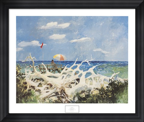 Framed Seacastle Print