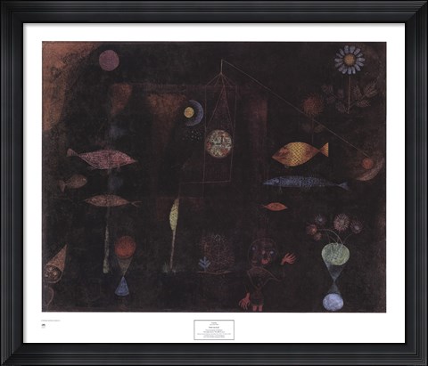 Framed Fish Magic Print