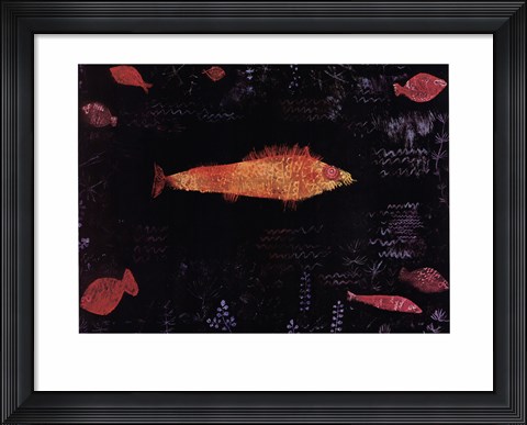 Framed Golden Fish, c.1925 Print