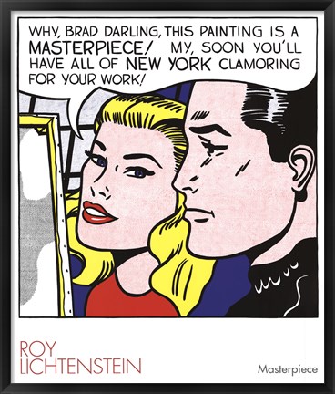 Framed Masterpiece, 1962 Print