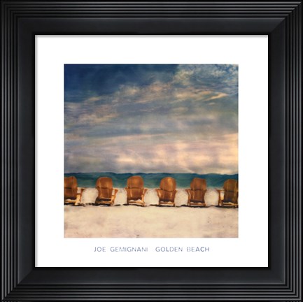 Framed Golden Beach Print