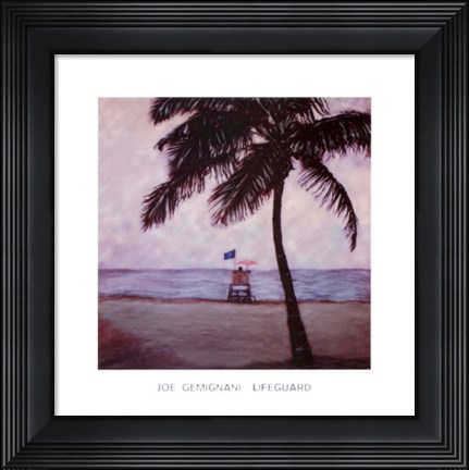 Framed Lifeguard Print