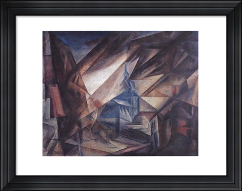 Framed Niedergrunstet Print