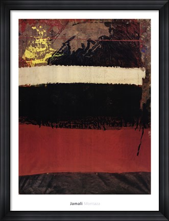 Framed Montaza Print