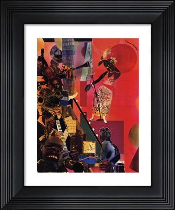 Framed Blues, 1974 Print