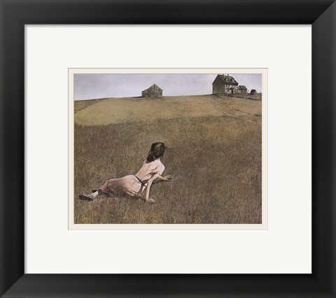 Framed Christina's World, c.1948 Print