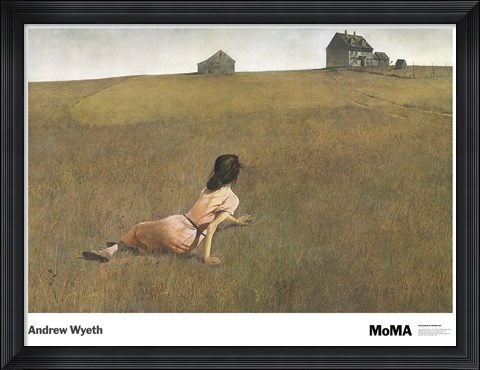 Framed Christina&#39;s World Print