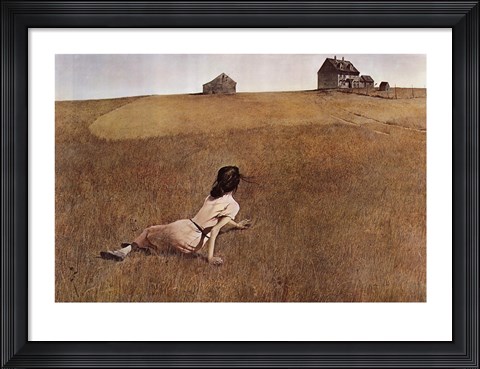 Framed Christina's World, c.1948 Print