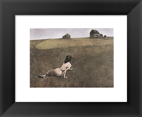 Framed Christina's World, c.1948 Print