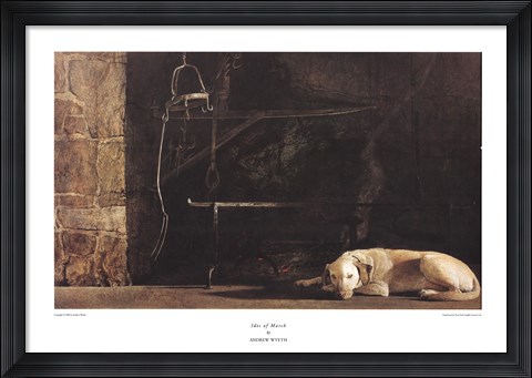 Framed Ides of March Print