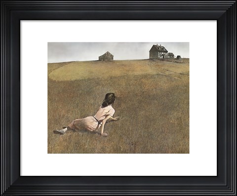 Framed Christina's World, c.1948 Print