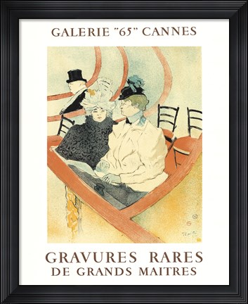 Framed Galerie 65 Cannes Print