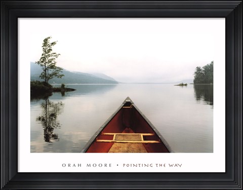 Framed Pointing the Way Print