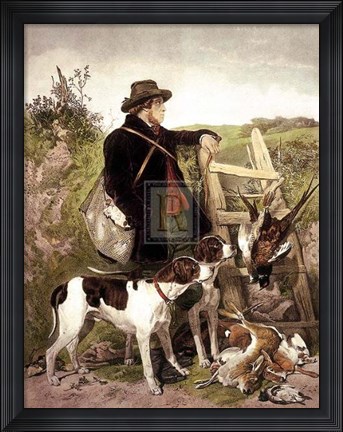 Framed English Gamekeeper Pm Print