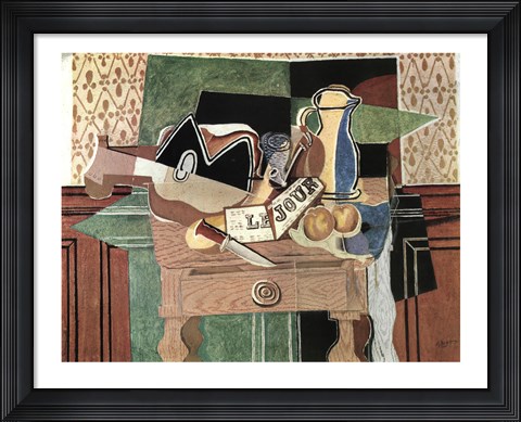 Framed Le Jour Print