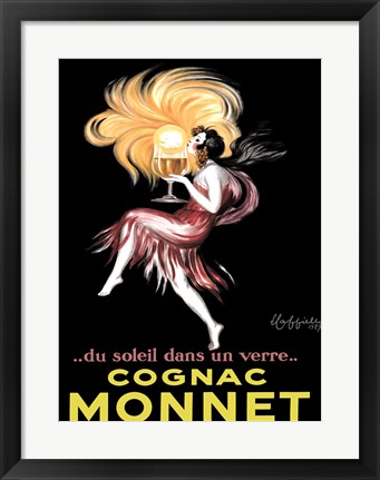 Framed Cognac Monnet, 1927 Print