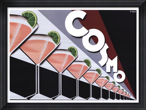 Framed Cosmopolitan Print