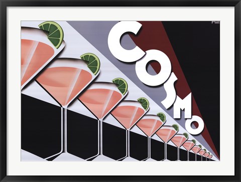 Framed Cosmopolitan Print