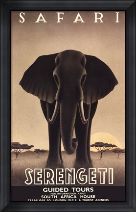Framed Serengeti Print