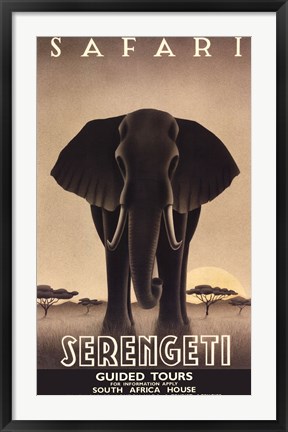 Framed Serengeti Print